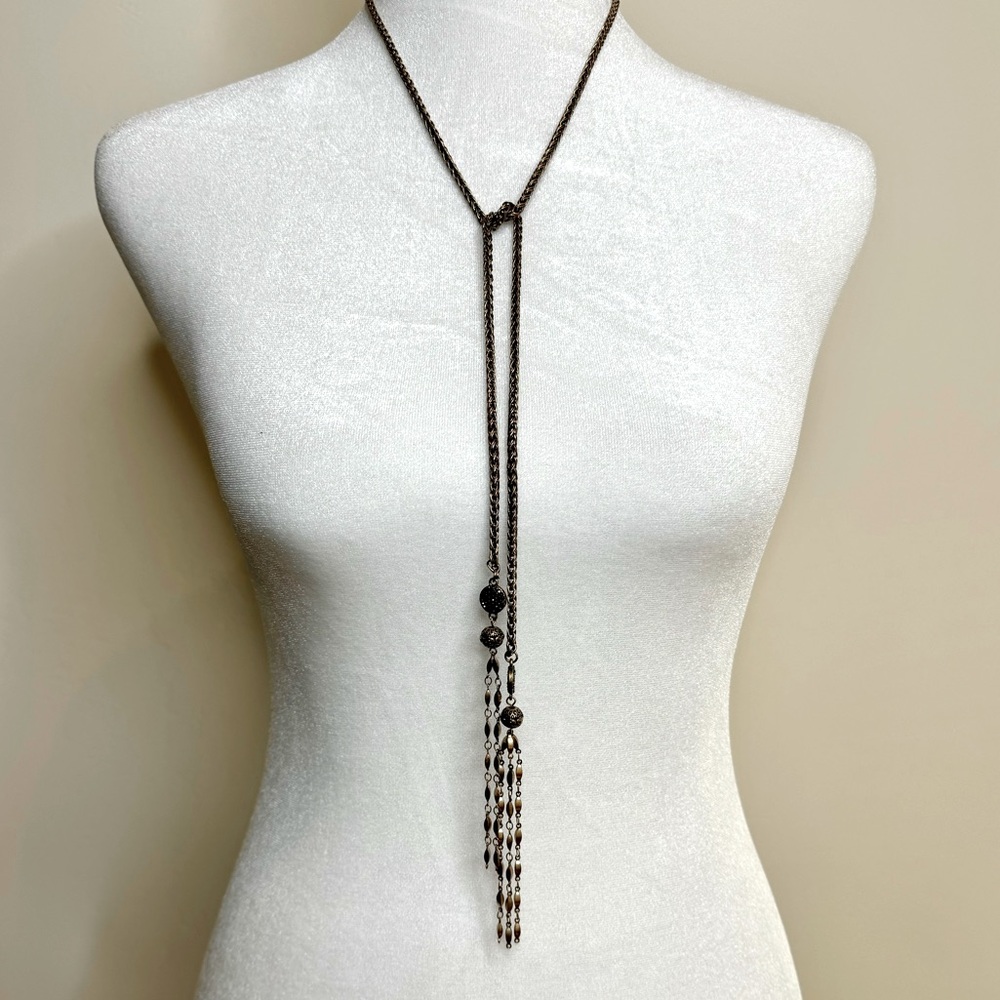 Lariat-Style Necklace / BUNDLE ME!  ANY 3 NECKLACES FOR $30!